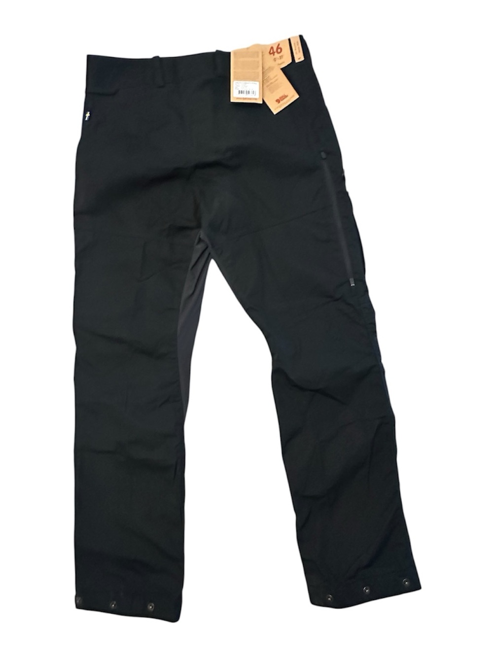 Fjallraven Black Two-Tone Cargo Pants - Picture 5 of 9
